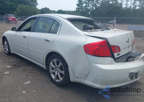 2006 Infiniti G35X z USA, uszkodzony, nr VIN JNKCV51FX6M606520